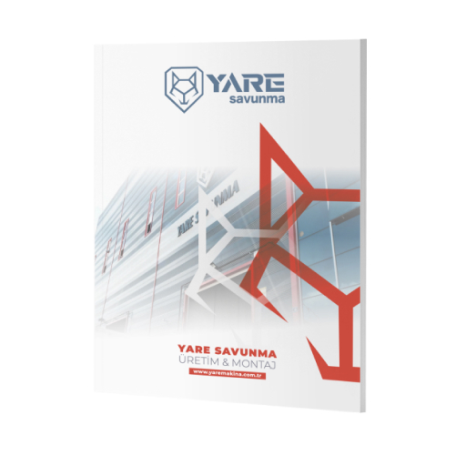 Yare Makina Savunma Sanayi için Katalog Tasarım Çalışması Gerçekleştirdik